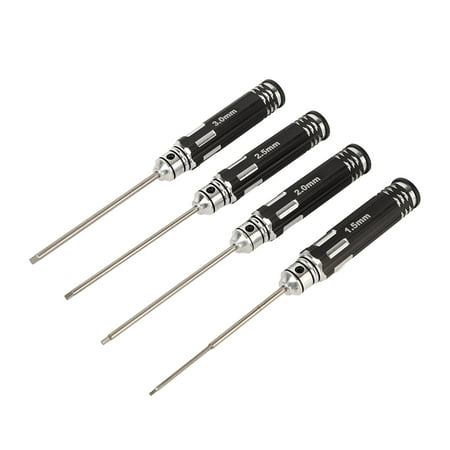 

2024 4pcs Screwdriver Ultrahard Slip Resistant Handle Durable Rust Proof Screwdriver Set for Repairing Type B