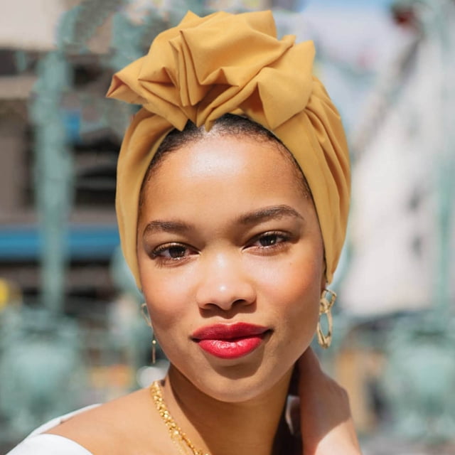 Gorro Turbante Estilo Francés Retro para Mujer, con Estampado Floral Inspirado En La Frontera Entre Europa y Estados Unidos.