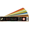 Diecuts With A View 293783 Textured Neutrals Border Strips 2 inch x 12 inch -3 Each Of 29 Colors - 87 Sheets-Pad