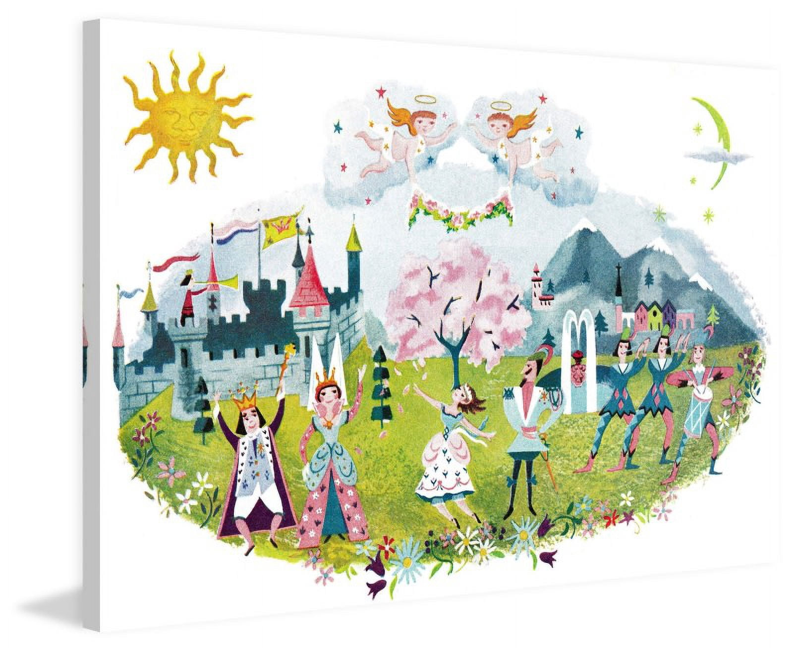 Marmont Hill "Dreamland" by Curtis Painting Print on Canvas