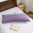 thumbnail image 2 of Funda De Almohada Corporal Bare Home Cierre Tipo Sobre Ultra Suave Doble Cepillado Lavanda, 2 of 6
