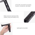 thumbnail image 3 of DF DIGITALFOTO VISIONNH Vision Neck Handle Hold Plate Bracket Grip Extension Rods Bar with Hot Shoe Mount for Ronin S Mounting Monitor Microphone LED Video Light, 3 of 7