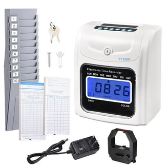 Lathem, LTH800P, 800P Thermal Print Time Clock, 1 Each, Charcoal