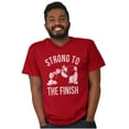 thumbnail image 4 of Strong To The Finish Popeye Bluto Men's Graphic T Shirt Tees Brisco Brands L, 4 of 6