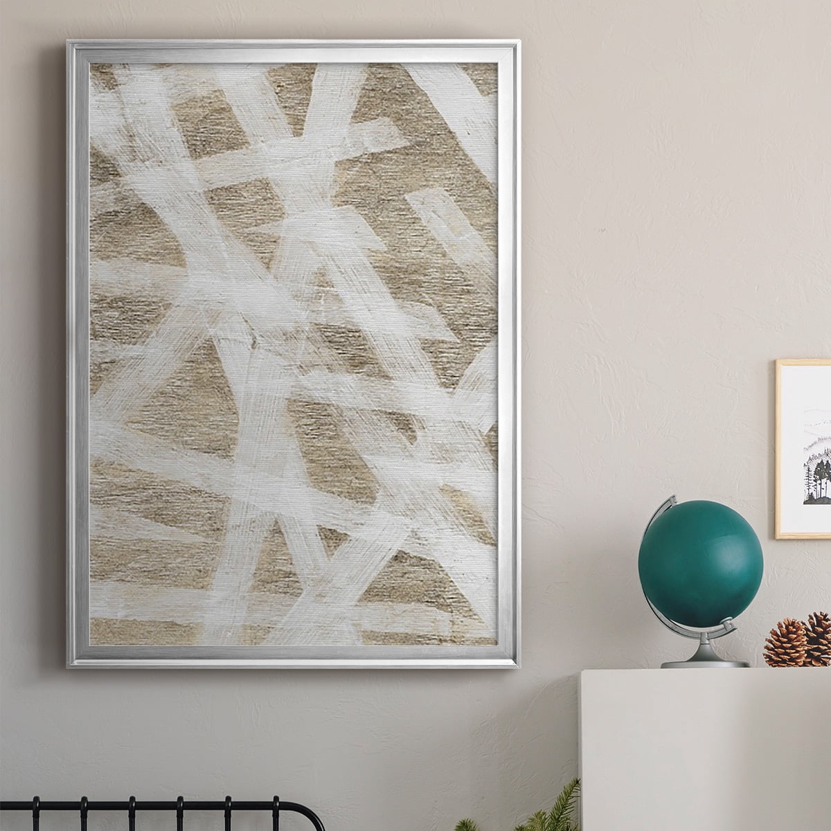 Splinters Premium Framed Print, in Gold, Black, or Silver - Ready to Hang