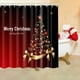 thumbnail image 4 of Cortina de Ducha de Navidad,Varios Patrones de Impresión Digital Cortina de Baño de Poliéster 120x180cm,Secado Rápido con Canales Metálicos para Fácil Instalación Y Cuidado,Anillos de Cortina de Ducha, 4 of 6