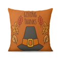 thumbnail image 5 of Happy Fall Pillow Covers Set Of 4, Linen Fall Colors Pillow Covers Linen Study Sofa Cushion Cover, 5 of 5