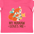 thumbnail image 4 of Inktastic Mamaw Loves Me Gift Fox Boys or Girls Toddler T-Shirt, 4 of 5