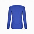 thumbnail image 4 of Towmus Women Shirts V Neck Short Ladies Long Sleeve Tee Shirts Basic Tops, 4 of 6