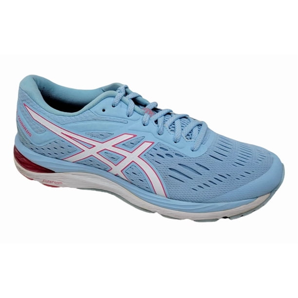 Asics Womens 10.5 Gel Cumulus 20 Athletic Lace-Up Running Shoes Flyte Foam Blue