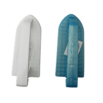 2 Pack Dependable Industries Multi Purpose Plastic Scrub Brush Household Cleaning Kitchen Bath Sink Pots Pans