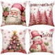 thumbnail image 1 of Cojines Navideños, Funda de Almohada Suave de Navidad de Fundas de Almohadas Decorativas para la Decoración Navideña del HogarA4PCS, 1 of 5