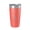 Coral, variant on Norfork Lake Map Tumbler Travel Mug Insulated Laser Engraved Coffee Cup Arkansas Missouri 20 oz Light Blue