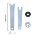 thumbnail image 4 of Miangastore Meuleuse d'Angle en Acier au Carbone pour Professionnels 4 Pcs 5.9x1.3in, 4 of 8