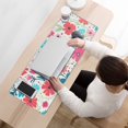 thumbnail image 3 of Long Mouse Pads for Desk,Pioneer Flower Floral Print Pattern Desk Mats on Top Of Desks, Desk Mouse Pad Extra Large with 3mm Non-Slip Base and Stitched Edge for Gaming,Office,Work,Home 31.5"x11.8", 3 of 6