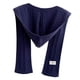 thumbnail image 4 of Bufanda con capucha, gorro suave, pasamontañas de invierno para caminar, acampar y patinar. azul, 4 of 8
