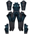 thumbnail image 2 of Traje de Cosplay de Aquaman para Halloween, traje de superhéroe Arthur Curry Orin Zentai, monos para niños y adultos, 2 of 5