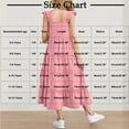 thumbnail image 2 of Girls Dress Boho Flutter Sleeve Tiered A Line Summer Dresses Kids Square Neck Flowy Sundress 3-13 Years, 2 of 5