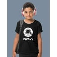 thumbnail image 2 of NASA Nasa Astronaut Over Moon T-Shirt Juniors -NASA Designs,  x-Small, 2 of 4