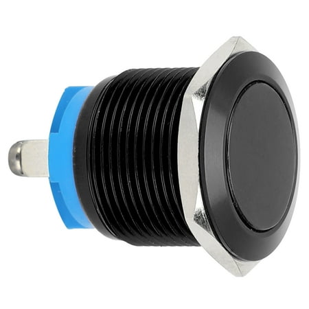 

Push Button Switch Safe To Use Metal Push Button Switch Durable Sophisticated Design For Replcement Needs For Factory Red Black Blue Yellow Green