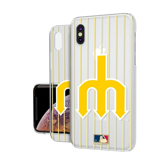 Seattle Mariners Cooperstown iPhone Clear Case