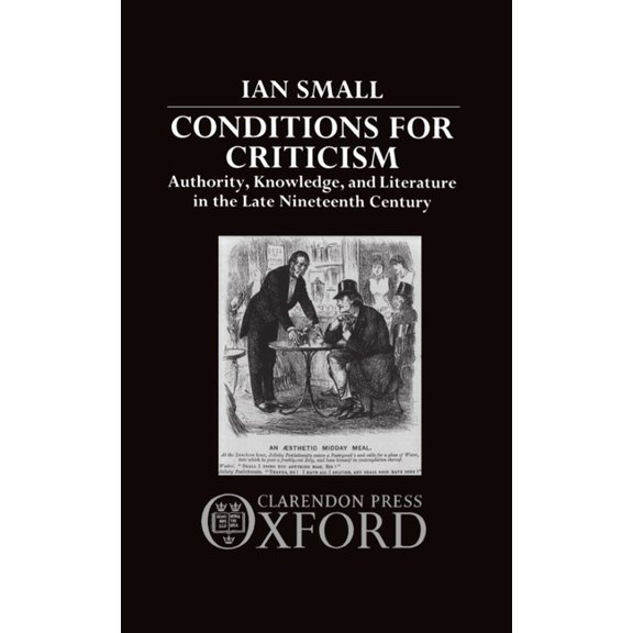 Conditions for Criticism, (Hardcover)