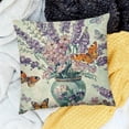 thumbnail image 2 of SHANXI Bless This Home Throw Pillow Covers,Purple Cushion Case for Sofa Couch 24x24in, 2 of 5