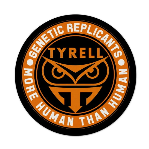 Tyrell Corporation More Human Logo 8 Round Mousepad 1/8 Thick