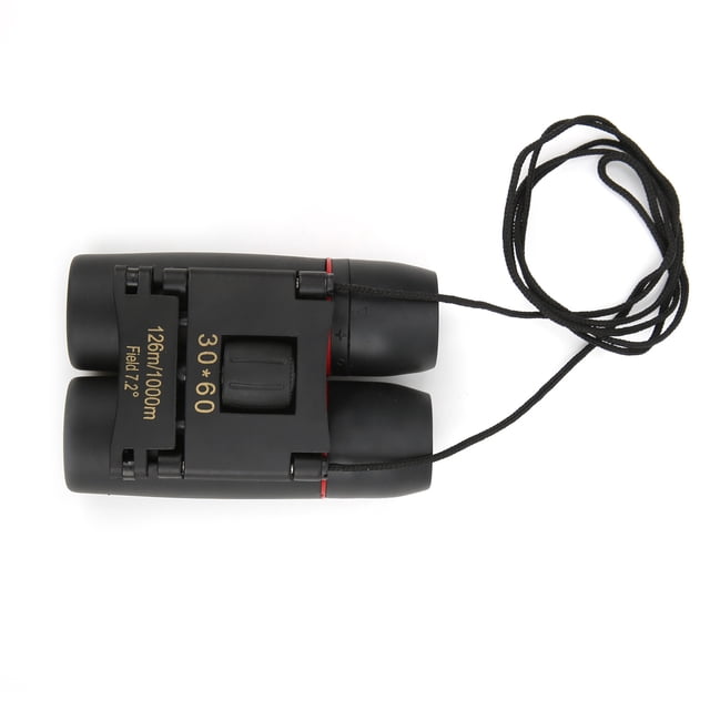 Binocular plegable, mini prismáticos portátiles con zoom de 30x60, funcionamiento suave Jadeshay A