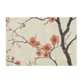 thumbnail image 7 of Yayeee Bath Rug for Bathroom Floor Non Slip Rectangle Fluffy Soft Absorbent Mat, 16"x24", Light Red Flowers, 7 of 7