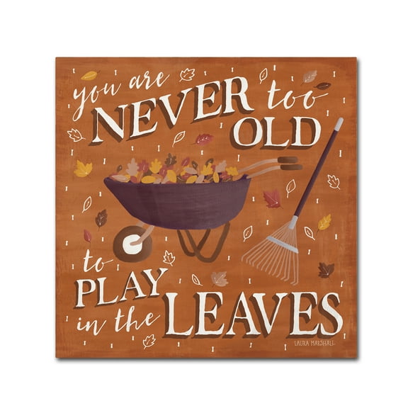 Trademark Fine Art 'Autumn Enchantment VII' Canvas Art by Laura Marshall