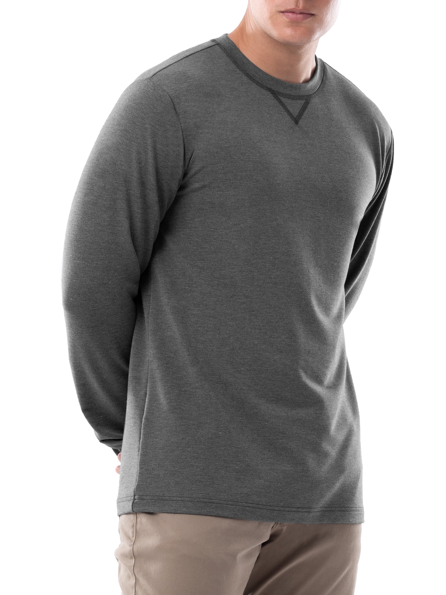 Lee Men's French Terry Long Sleeve T-shirt, Up to 5XL