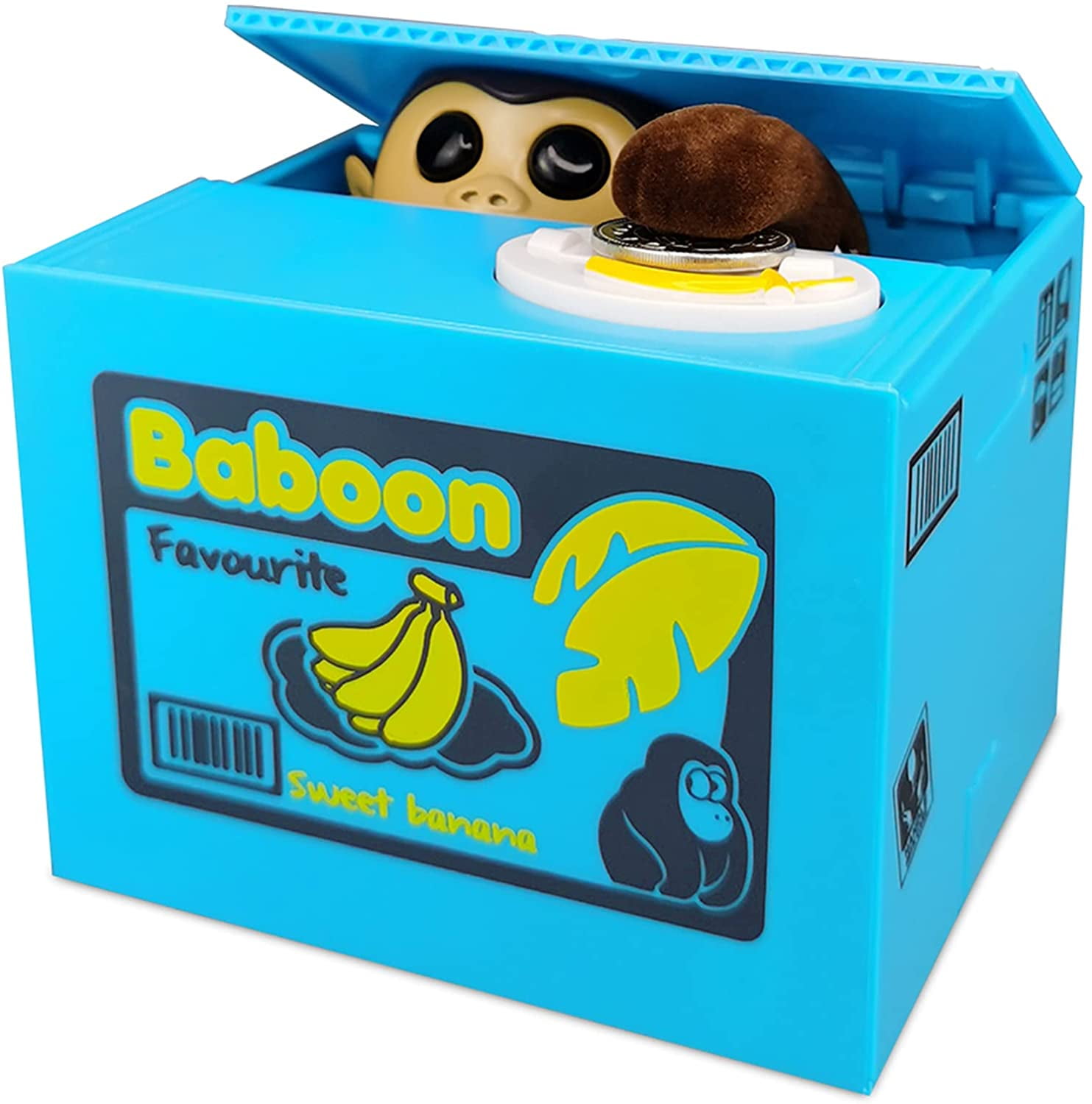 Automatic Doghouse Coin Bank - Interactive Puppy Saves Money With Lights & Sounds, Fun Piggy Bank For Kids 4 thumbnail image