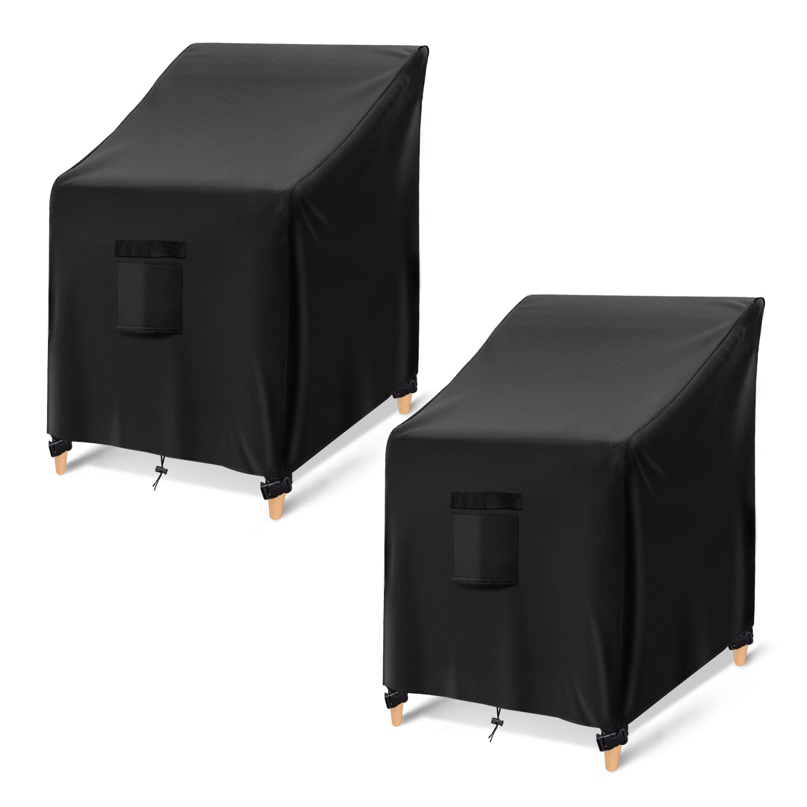 5x Chair Cover Waterproof Dust Proof Outdoor Garden Plastic Furniture 