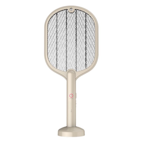 2 en 1 Bug Zapper Racket Mosquito Killer Lámpara USB recargable 3000V Matamoscas eléctrico con gancho para el hogar al aire libre yeacher tipo 1