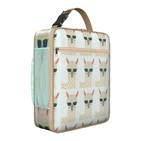 Premium Insulated Alpaca Lunch Box for Men & - Reusable Lunch Bag with,Hour Temperature Retention, Compact & Lightweight Design for Office, Work, Picnic, Travel - Durable Lunch Tote for Adults.