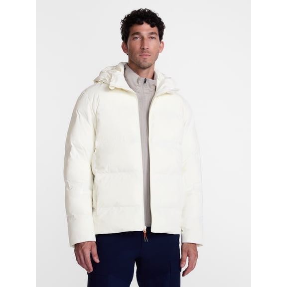 Ozark Trail Men's and Big Men's Ripstop Puffer Jacket, Sizes S-3XL
