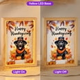 thumbnail image 2 of Happy Thanksgiving Labrador Retriever Welcome Thankful Fall Autumn Pumpkin Acrylic Plaque with Wood Photo Frame Box Lab Dog Lover Gifts Light Box - 02021, 2 of 5