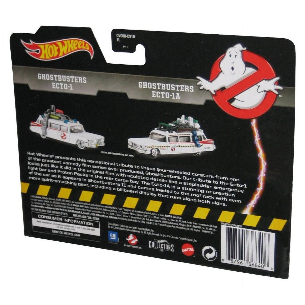 Ghostbusters Hot Wheels Vehicle, 2pk - Walmart.com