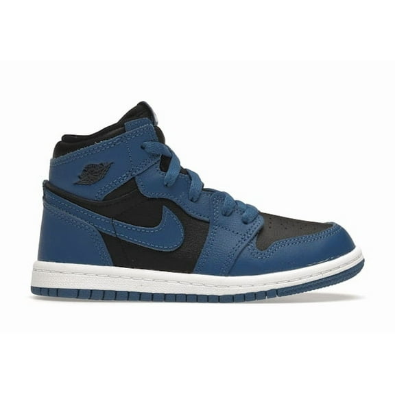 Jordan Toddler's 1 Retro High OG Dark Marina Blue Shoes, from StockX