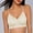 White, variant on Women's Everyday Bras Solid Thin Adjustable Strap Wireless Side Support Push Up Bra