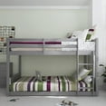 thumbnail image 5 of Hillsdale Capri Coastal Wood Twin over Twin Bunk Bed in Gray, 5 of 6