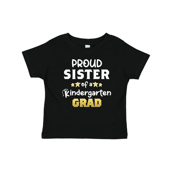 Inktastic Proud Sister of a Kindergarten Grad Girls Baby T-Shirt