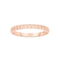 thumbnail image 1 of 14k Rose Gold Twisted Cable Womens Ring, Size 7, 1 of 1