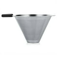 thumbnail image 3 of Topincn Glass 400ml Hand Drip Coffee Maker with Stainless Steel Filter, 3 of 7