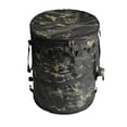 thumbnail image 2 of Camping Trash Can Foldable Portable 13 Gallon with Zippered Lid for Camping Recycling Green, 2 of 7