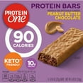 thumbnail image 3 of Protein One 90 Calorie Protein Bars, Peanut Butter Chocolate, Keto Friendly, 5 Ct, 4.8 oz, 3 of 10