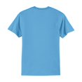 thumbnail image 5 of Port & Company Men's Comfortable Short Sleeve Tall Core Blend T-Shirt Aquatic Blue LT, 5 of 5