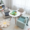 thumbnail image 4 of Gymax Kids Dinosaur Sofa Wooden Armrest Chair Couch w/ Thick Cushion Beech Legs Gift, 4 of 9