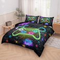thumbnail image 3 of Boys Queen Size Bedding Set, Kids Bedding Sets for Boys, Gaming Comforter Sets, 3 of 6